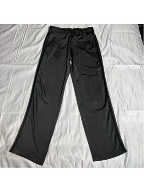 Men's Adidas Gray Black Striped Sweatpants & Joggers M